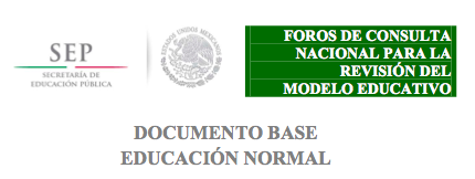 documento base educacion normal