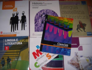 LIBROS DE TEXTO DE BACHILLERATO